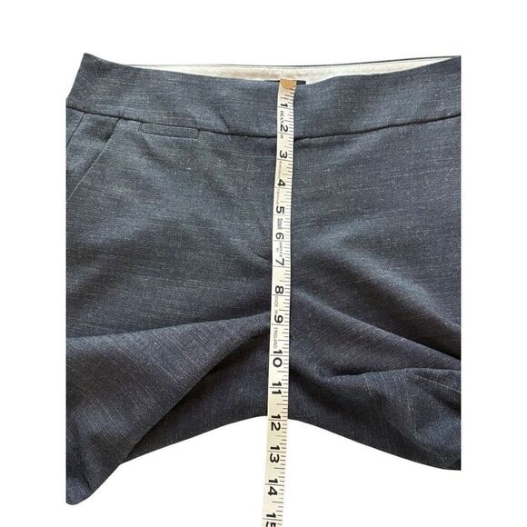 Ann Taylor LOFT “Julie” blue tweed look pants - 6 - Picture 8 of 9